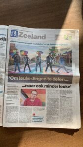 Regenboog Netwerk in de krant