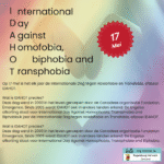 IDAHOT – Internationale dag tegen HoLeBifobie en Transfobie